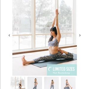 Zyia Cobra Metallic Pocket L n T Hi-Rise Capri 20"